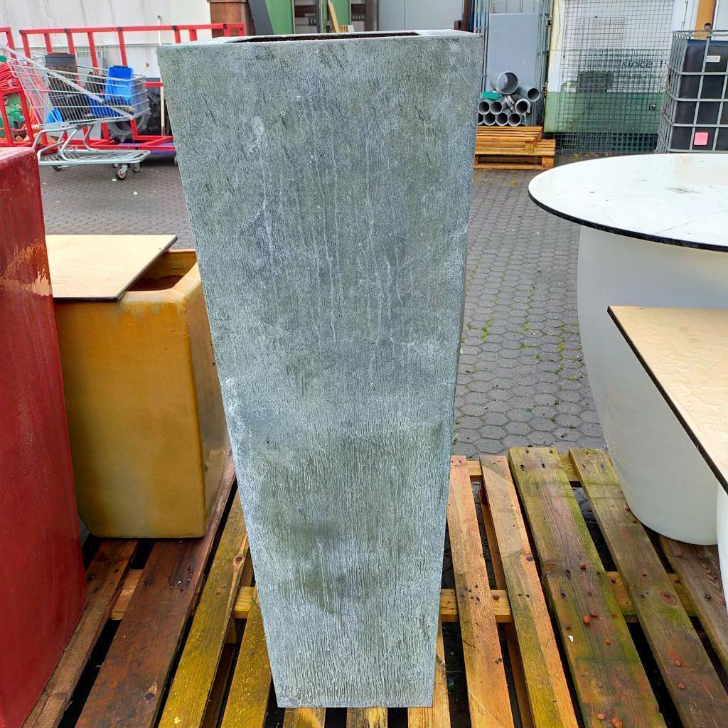 Hoge grijze bloempot hoogte 120 cm `` AFGEPRIJSD``, Ophalen, Overige materialen, Gebruikt, 40 cm of meer