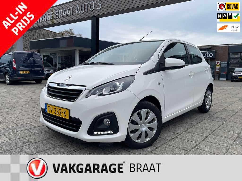 Peugeot 108 1.0 e-VTi l AIRCO l BLUETOOTH l RIJKLAAR!, Voorwielaandrijving, Electronic Stability Program (ESP), Stof, Gebruikt