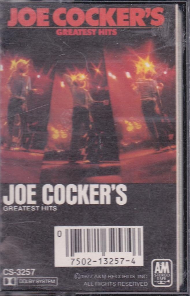 Cassettebandje van Joe Cocker, Gebruikt, Overige genres, 1 bandje, Ophalen of Verzenden