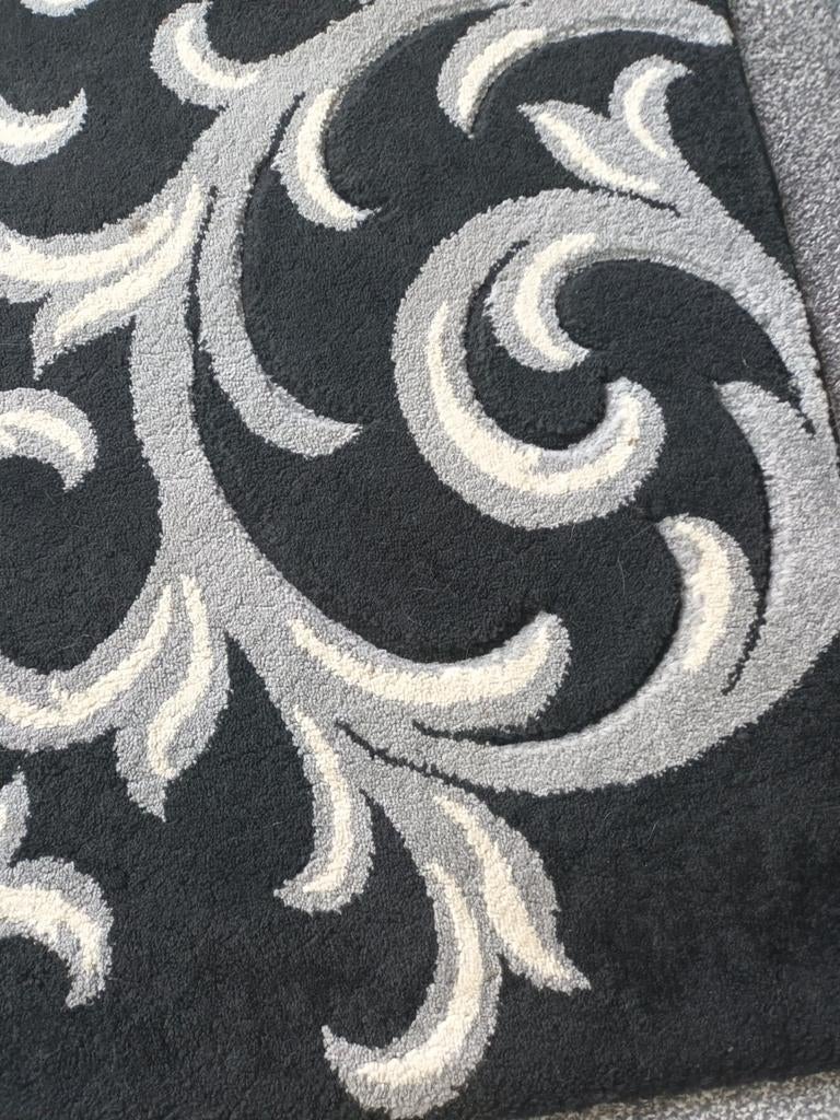 Te koop mooi kleed zwart/wit i  Steenwijk, Tuin en Terras, Deurmatten, Ophalen, Zo goed als nieuw