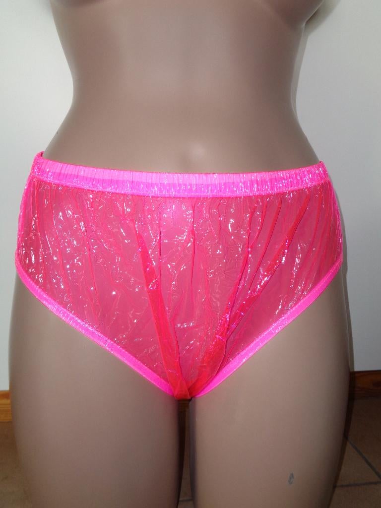 pvc slipje (kan ook voor de heren), Kleding | Dames, Ondergoed en Lingerie, Verzenden, Roze, Slip