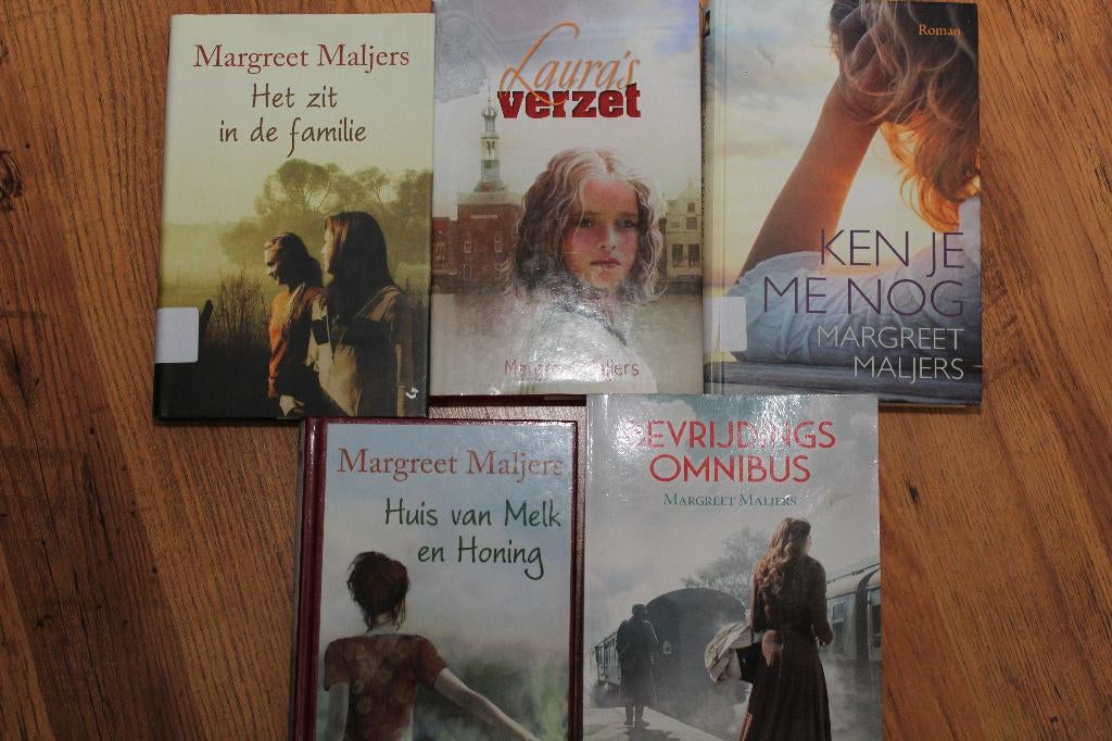 5x (streek)roman van margreet maljaars + zie advertentie, Ophalen, Gelezen, Margreet maljaars