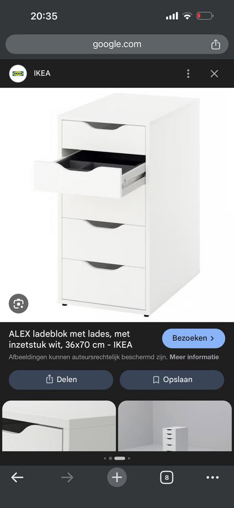 gevraagd!, Ophalen, 50 tot 100 cm, Zo goed als nieuw, 3 of 4 laden