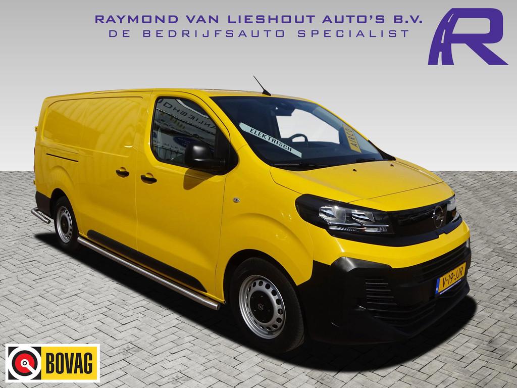 Opel Vivaro Electric L3 50 kWh S.O.H. 95% NIEUW MODEL DIGITA, Gebruikt, Zwart, Overige kleuren, Origineel Nederlands