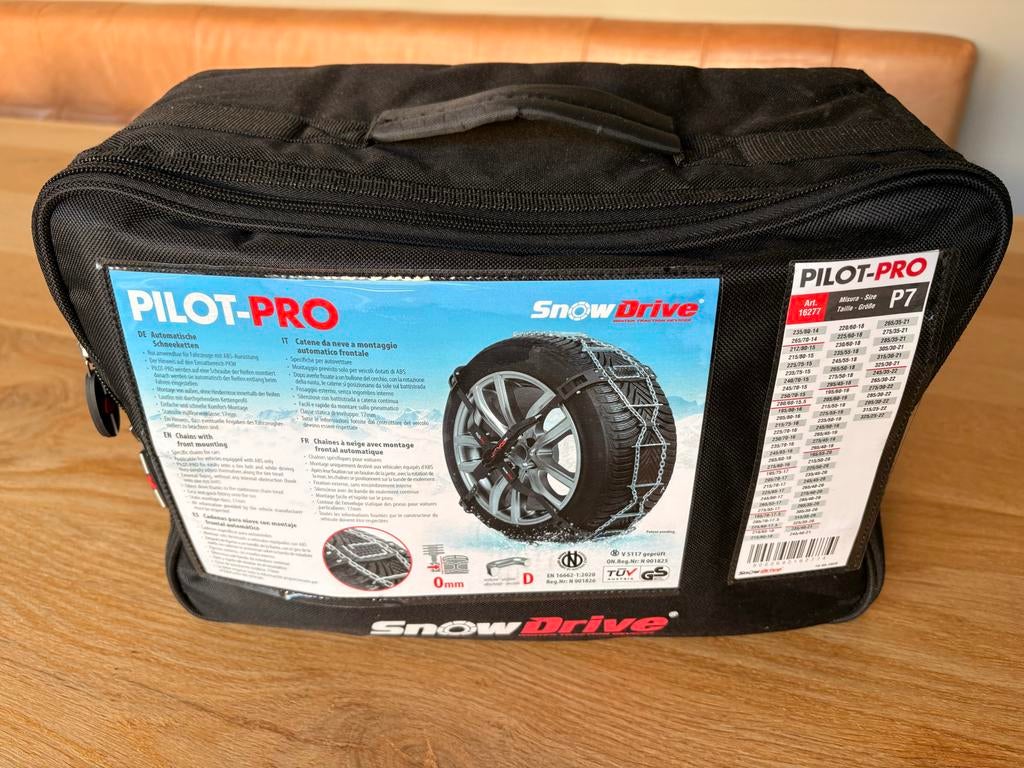 PILOT-PRO P7 loopvlak sneeuwketting - Verhuur, Auto diversen, Sneeuwkettingen, Ophalen, Nieuw