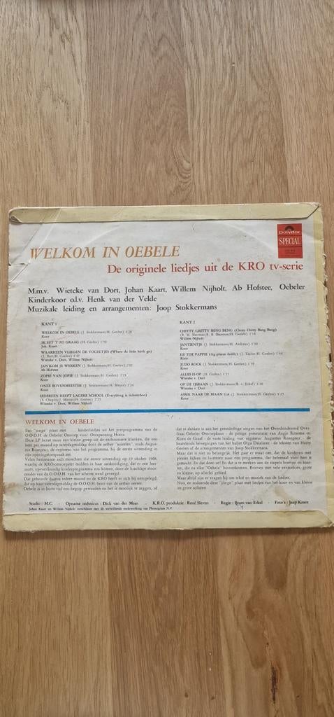 LP vinyl Welkom in Oebele, Cd's en Dvd's, Ophalen of Verzenden