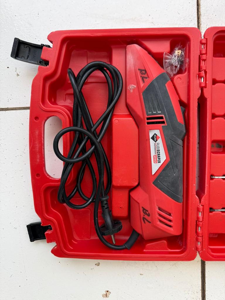 RUBI-250 Voegenfrees machine - Gebruikt, werkt 100%, Ophalen of Verzenden, Gebruikt