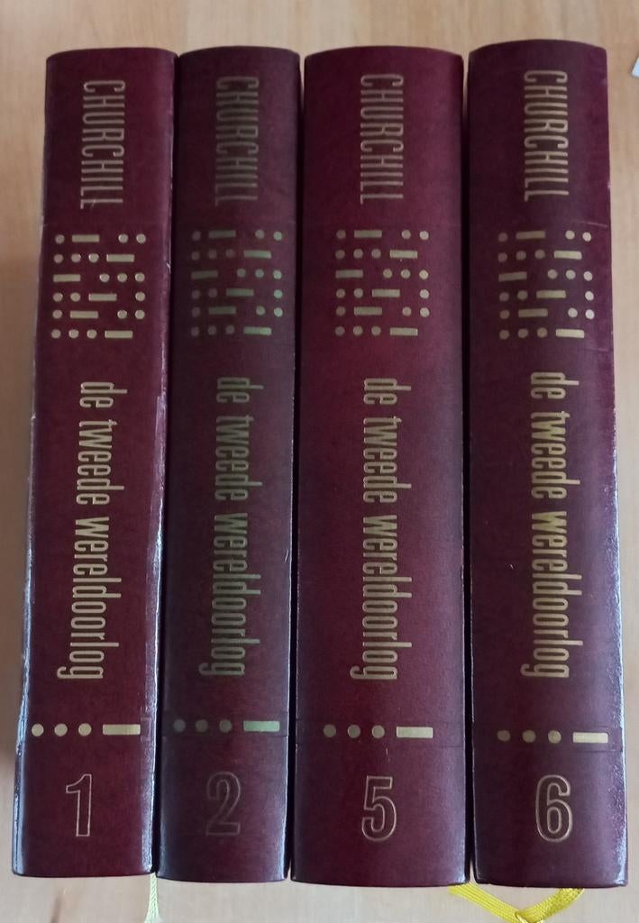 Boeken De tweede oorlog van Winston Churchill 4st., Ophalen of Verzenden, Tweede Wereldoorlog, Zo goed als nieuw, Algemeen