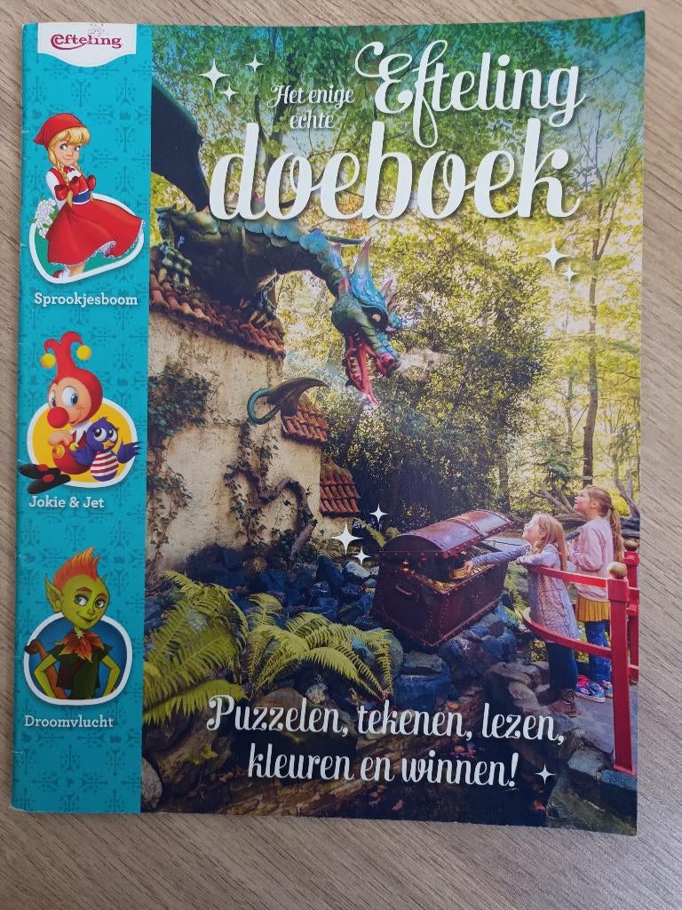 Efteling doeboek, Ophalen of Verzenden, Gebruikt, Overige typen