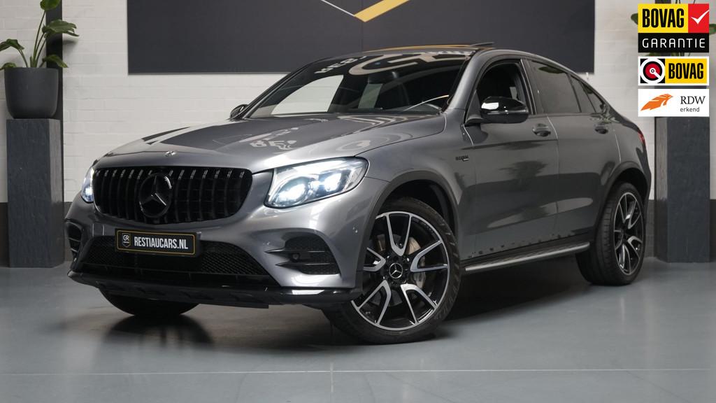 Mercedes-Benz GLC-klasse Coupé 43 AMG 4MATIC 360 CAMERA-BUR, Automaat, Gebruikt, Zwart, 367 pk