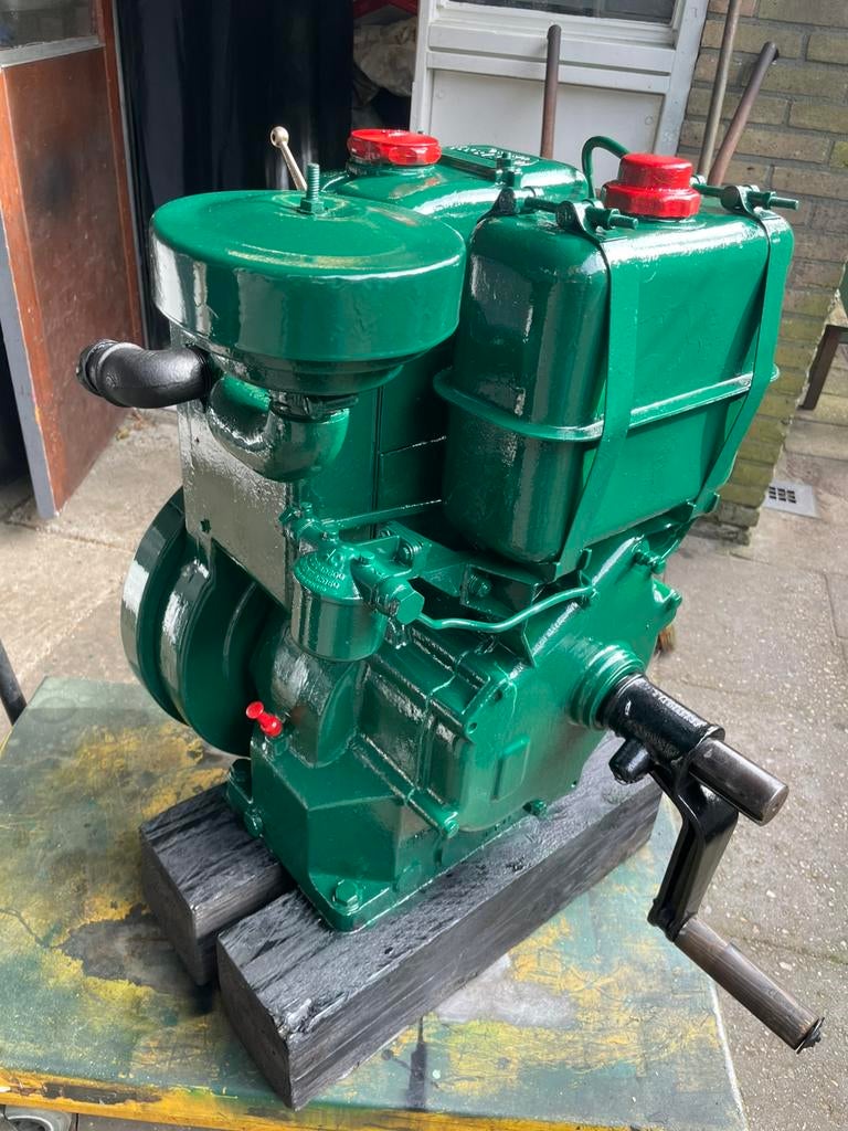 Lister stationaire motor 4,8 pk, Ophalen, Gebruikt, Dieselmotor, 1800 rpm of meer