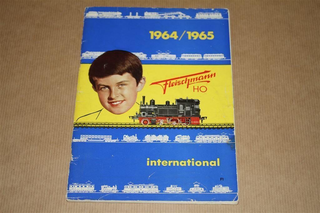 Catalogus Fleischmann HO - 1964/1965, Wisselstroom, Gebruikt, Wagon, Ophalen of Verzenden