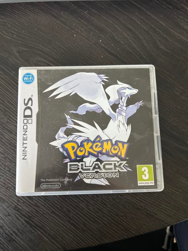 Pokémon Black Version DS met hoesje en boekjes, Spelcomputers en Games, Games | Nintendo DS, Online, Gebruikt, 1 speler, Ophalen of Verzenden