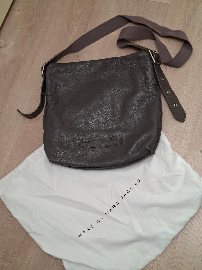 MARC by MARC JACOBS echt leer tas, Overige merken, Overige kleuren, Ophalen of Verzenden, Zo goed als nieuw