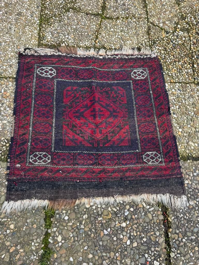 Vintage Perzisch tapijt rood, Ophalen