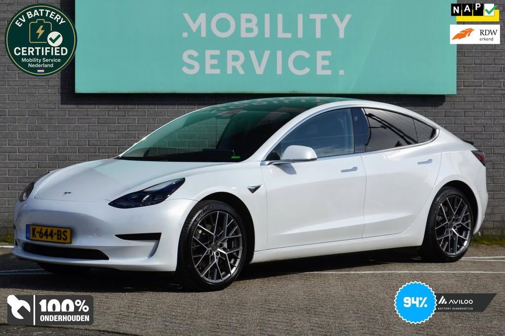 Tesla Model 3 Standard RWD Plus 60 kWh SOH94% Clima Sportvel, 238 pk, Achterwielaandrijving, Gebruikt, 370 km