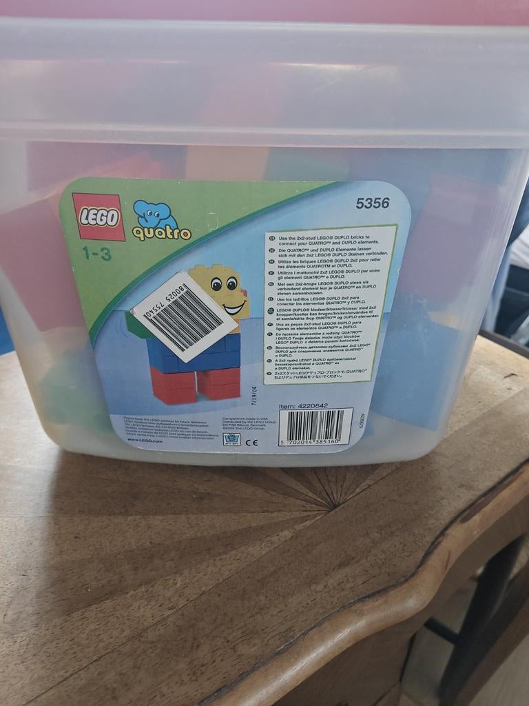 2 grote dozen Lego Quatro Duplo, Ophalen, Duplo