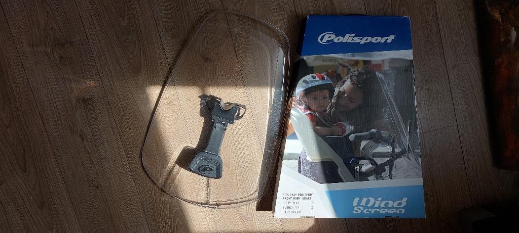 regenscherm Polisport voor fietsstoeltje voorop, Ophalen of Verzenden, Nieuw, Polisport