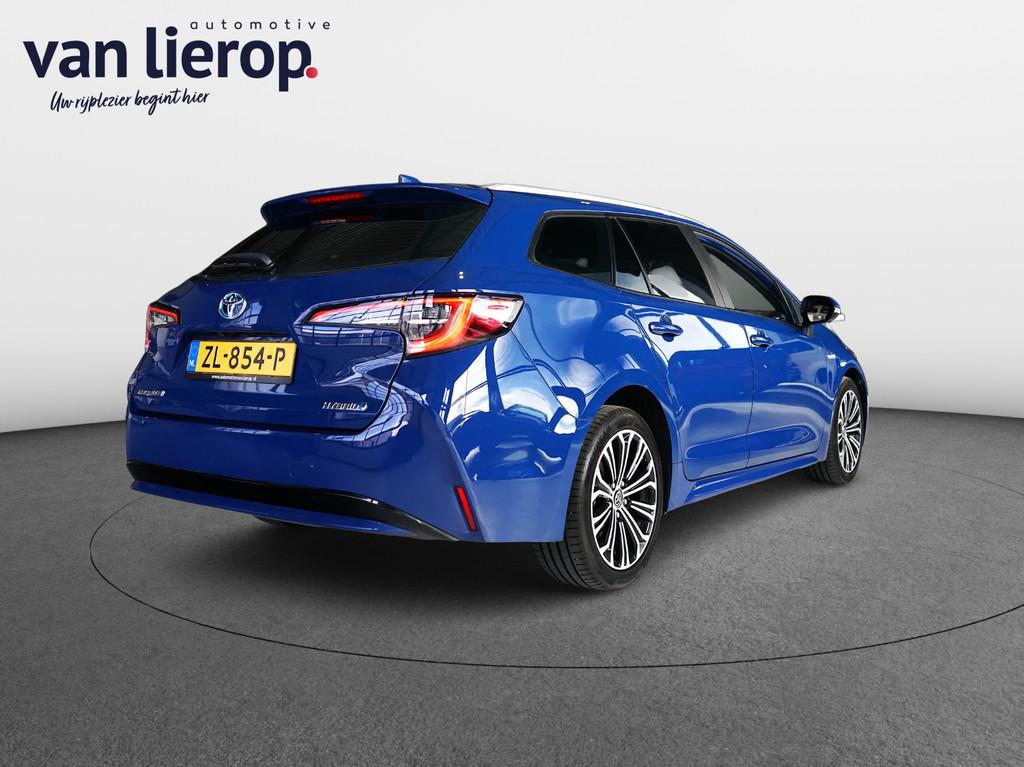 Toyota Corolla Touring Sports 1.8 Hybrid First Edition, Gebruikt, 4 cilinders, Blauw, Corolla