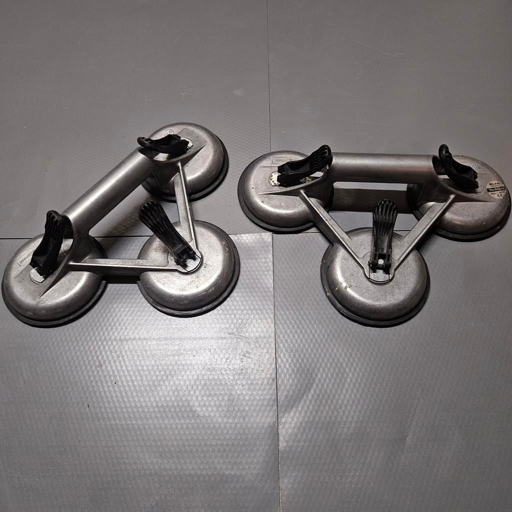 Glasdrager zuignappen set - Veribor Made in Germany, Ophalen, Gebruikt, Overige typen