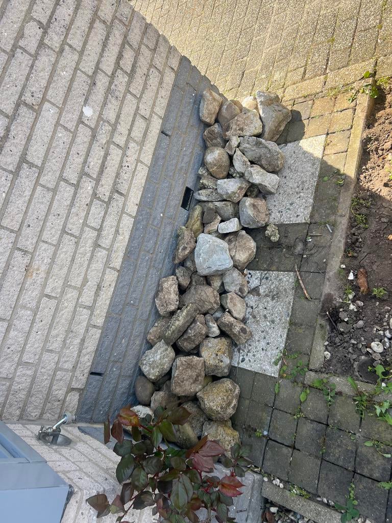 Stenen en kiezels voor tuin, Tuin en Terras, Grind, Keien en Split, Ophalen, Overige materialen, Gebruikt, Kei