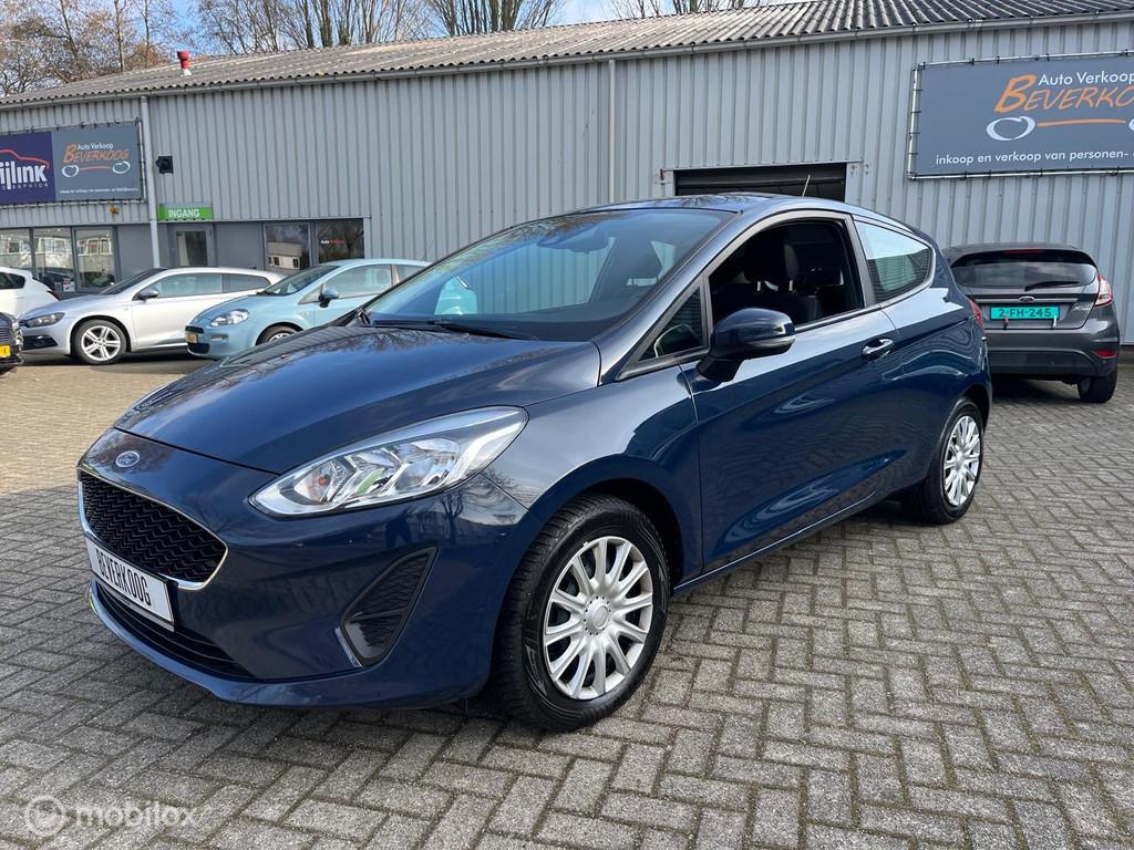 Ford Fiesta 1.1 Blue Edition 6/12 M Garantie, Stof, Gebruikt, Zwart, 1064 kg