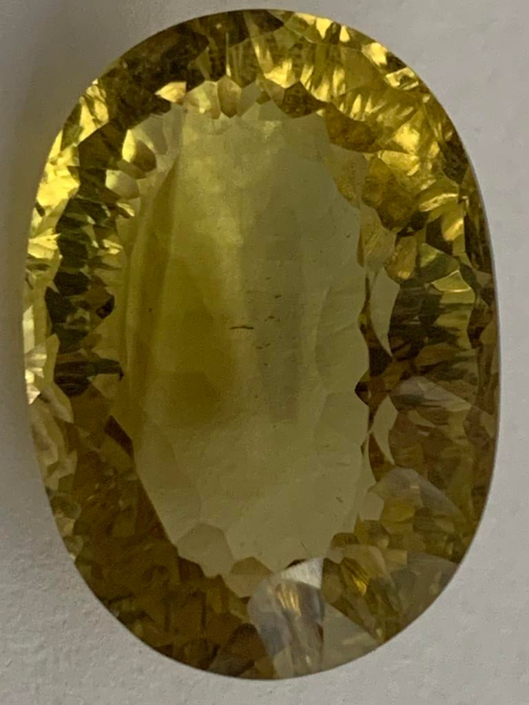 Prachtige kemon quartz 13,42 crt met certificaat, Ophalen of Verzenden, Zo goed als nieuw