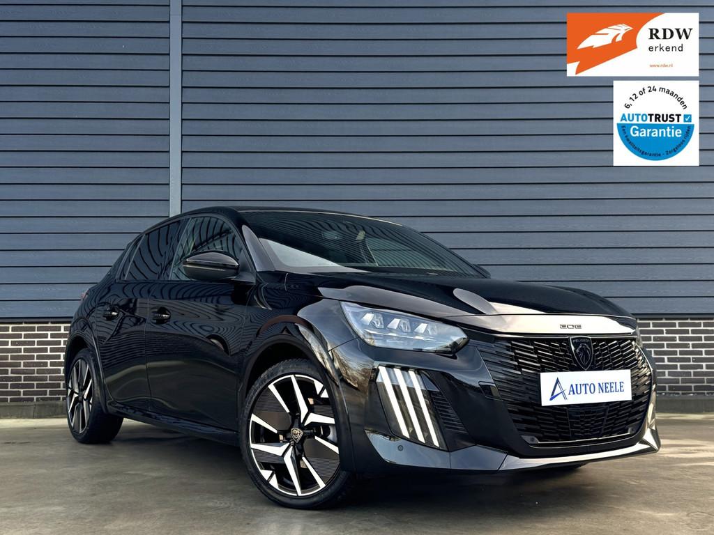 Peugeot 208 Hybrid 145 pk e-DSC6 GT Panoramadak, Camera, Car, Auto's, 145 pk, 1203 kg, Gebruikt, Zwart