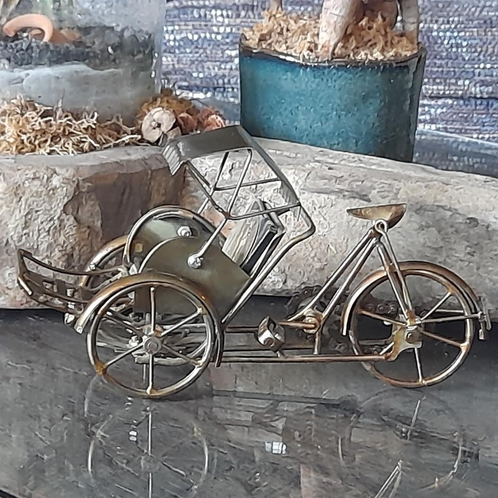 Miniatuur riksja Vietnam, Ophalen of Verzenden