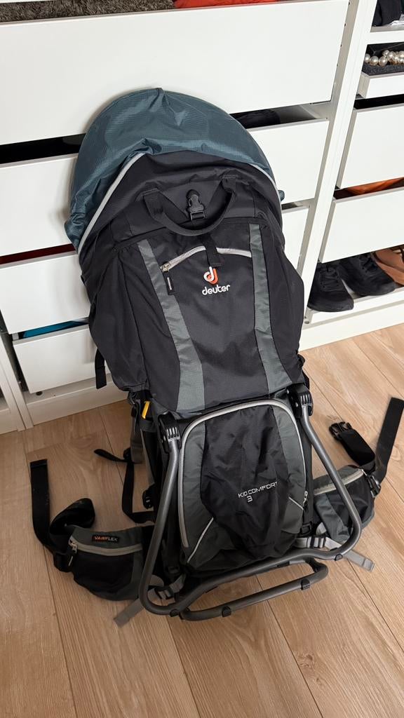 Rugdrager Deuter Kid Comfort 3, Kinderen en Baby's, Babydragers en Draagdoeken, Gebruikt, Overige typen, Rug, Ophalen