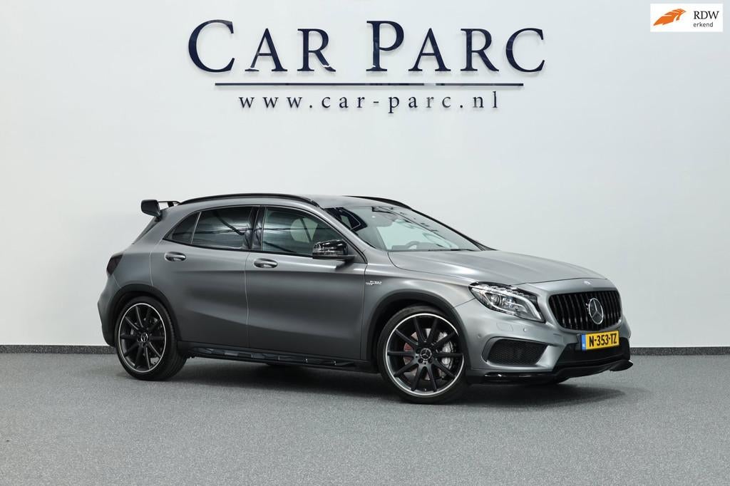 Mercedes-Benz GLA-klasse AMG 45 4MATIC Edition 1 MATT/LED/LE, Gebruikt, Euro 6, Leder, SUV of Terreinwagen