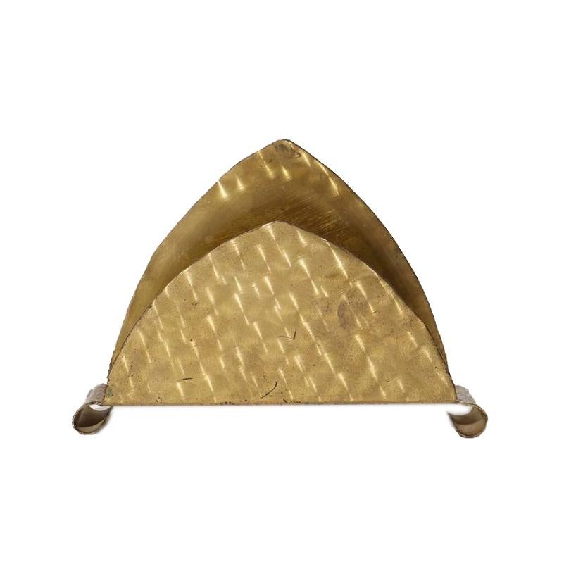 Vintage messing STANDAARD voor brieven - brievenhouder, Ophalen of Verzenden