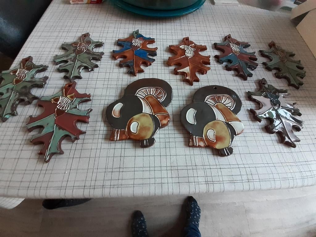 pottenbakken eikenblad, Ophalen of Verzenden, Nieuw