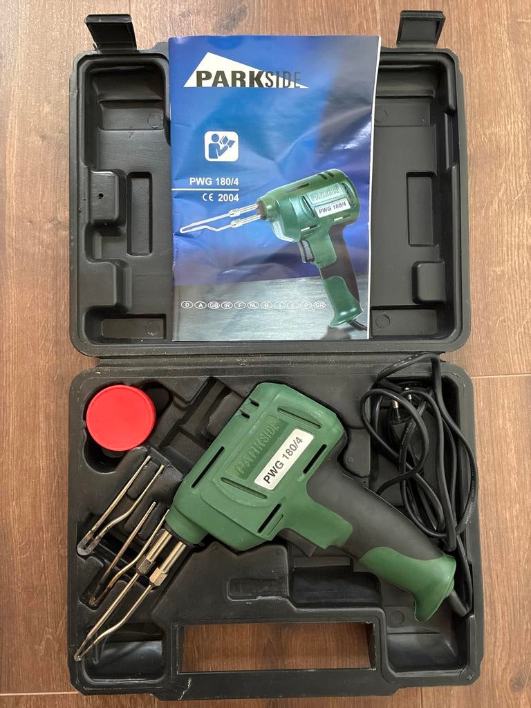 Parkside Soldeerbout PWG 180/4 - Functioneert goed, Ophalen of Verzenden, Gebruikt