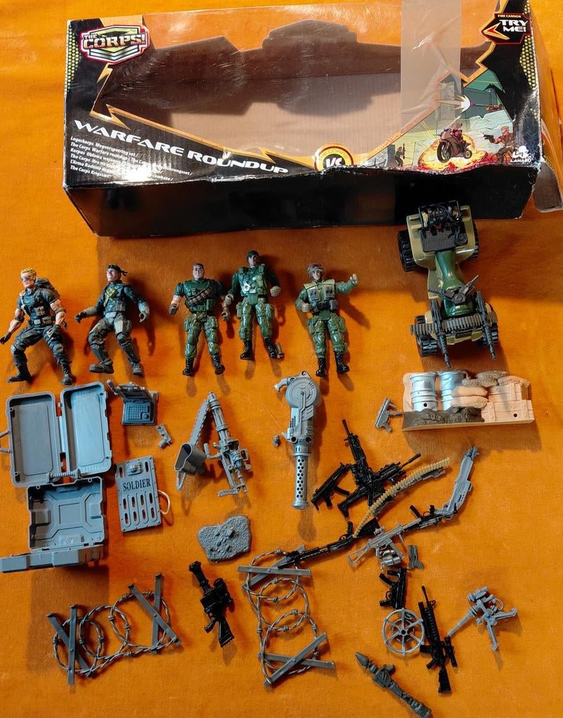 Warfare Figuren en Materialen - The Corps! Roundup, Ophalen of Verzenden, Gebruikt