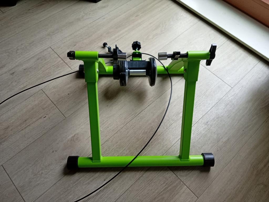 Relaxdays fietstrainer - Groen, Ophalen of Verzenden, Gebruikt