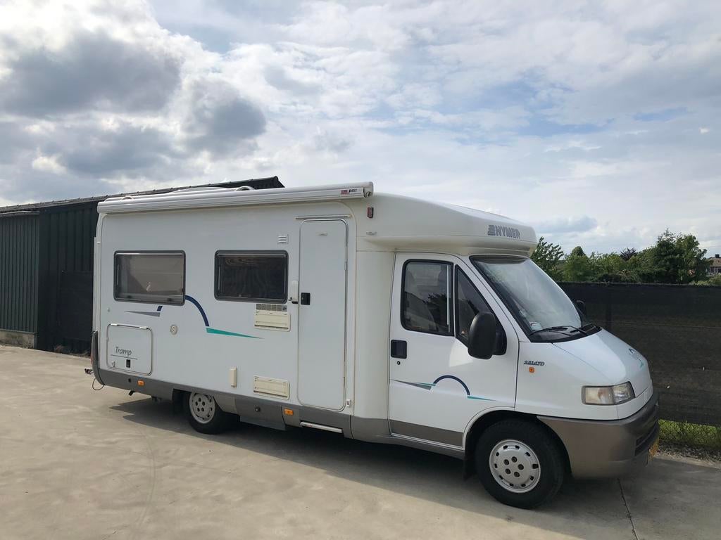 Hymer Tramp T574 Bj 1999 2.8TDi Vastbed Solar Airco LPG, Particulier, Half-integraal, Hymer