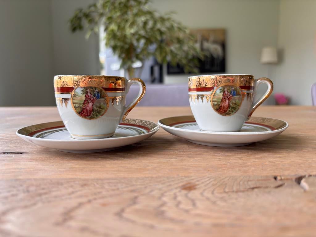 Turkse espresso kopjes, Ophalen of Verzenden