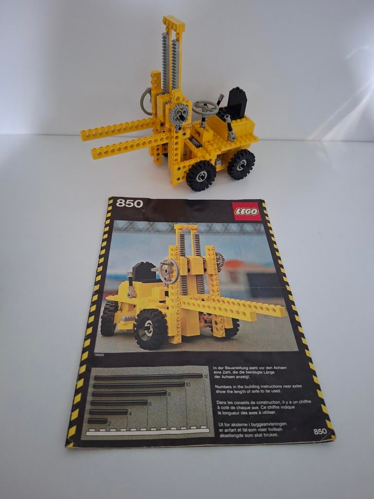 Lego technic 850 compleet met boekje, Ophalen of Verzenden, Gebruikt, Complete set, Lego
