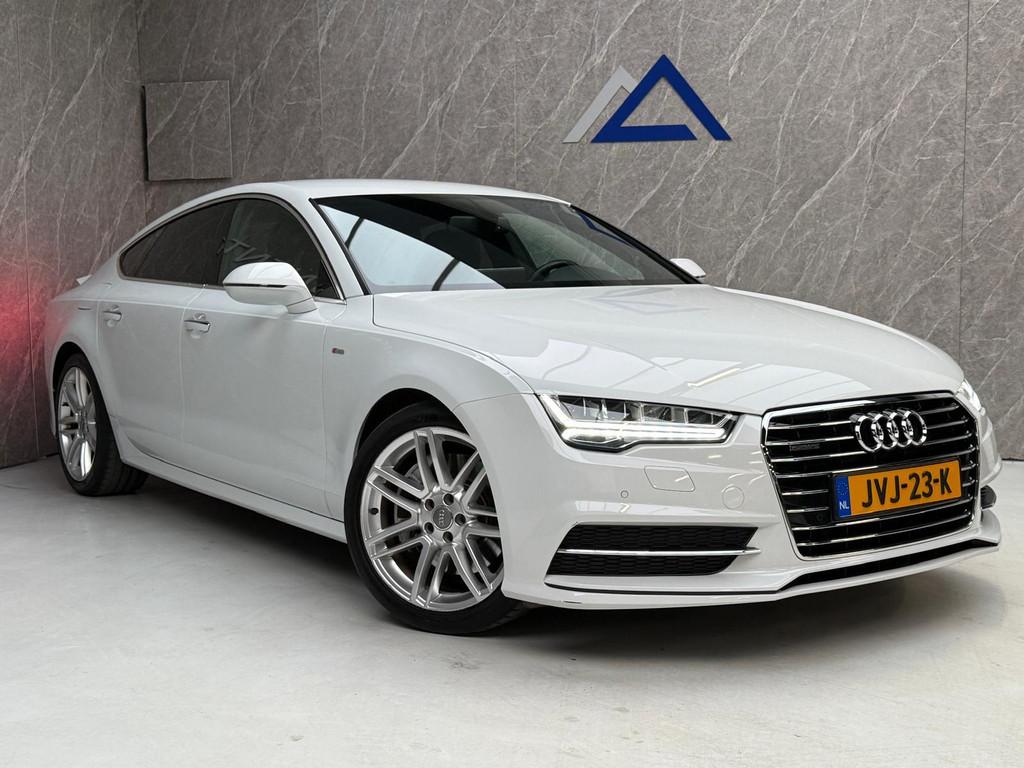 Audi A7 3.0 TFSI quattro 3x S-Line 333 PK / Nette Auto, Auto's, Audi, Gebruikt, 2995 cc, 4 stoelen, Wit