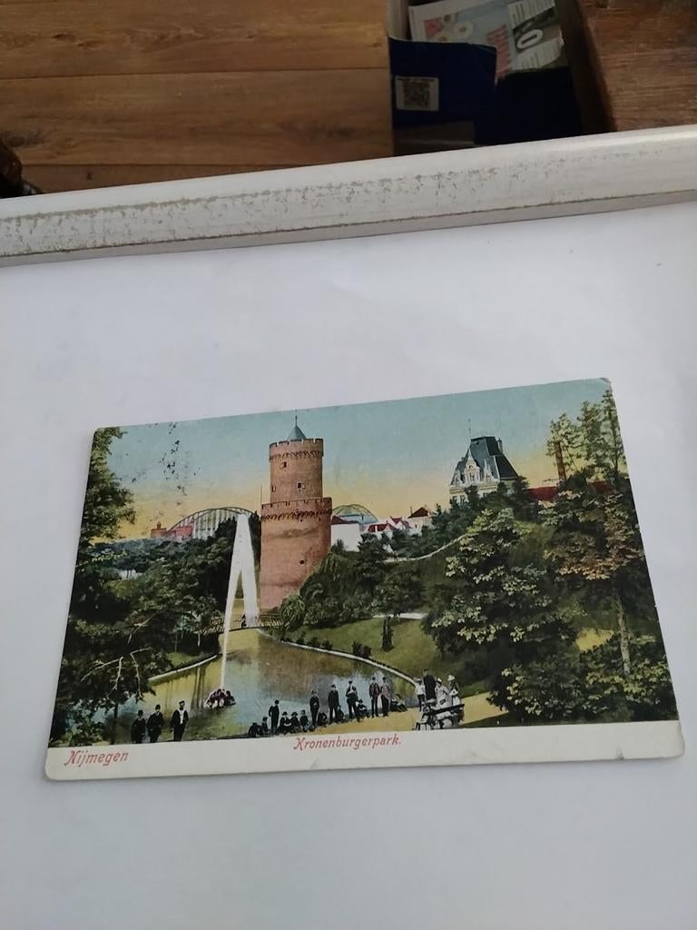 NIJMEGEN. KRONENBURGERPARK  1904, Verzamelen, Ophalen of Verzenden, Voor 1920, Gelderland