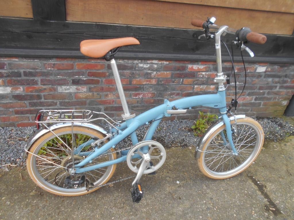 Vouwfietsen met versnelling, Ophalen of Verzenden, Gebruikt, 16 tot 18 inch