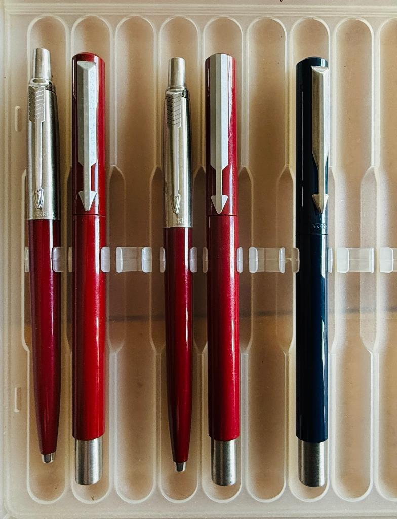 Parker Vector/Jotter set bordeaux plus Vector rollerball, Ophalen of Verzenden, Nieuw, Pennenset, Parker