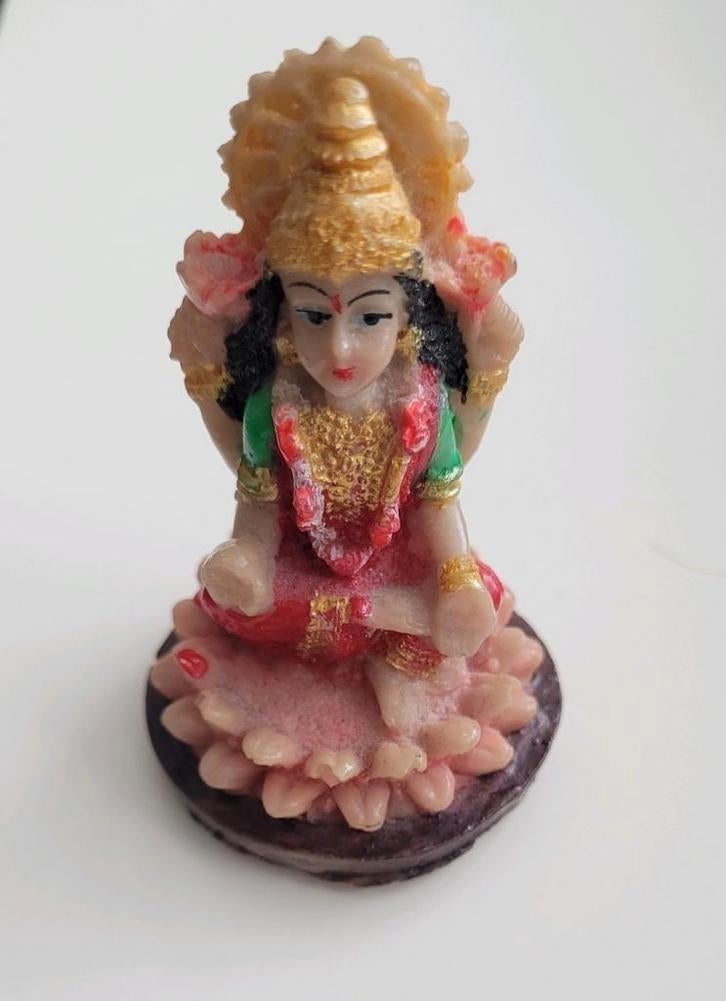 Laxmi Beeldje - Hindoeïsme - Rijkdom & Overvloed, Antiek en Kunst, Ophalen of Verzenden