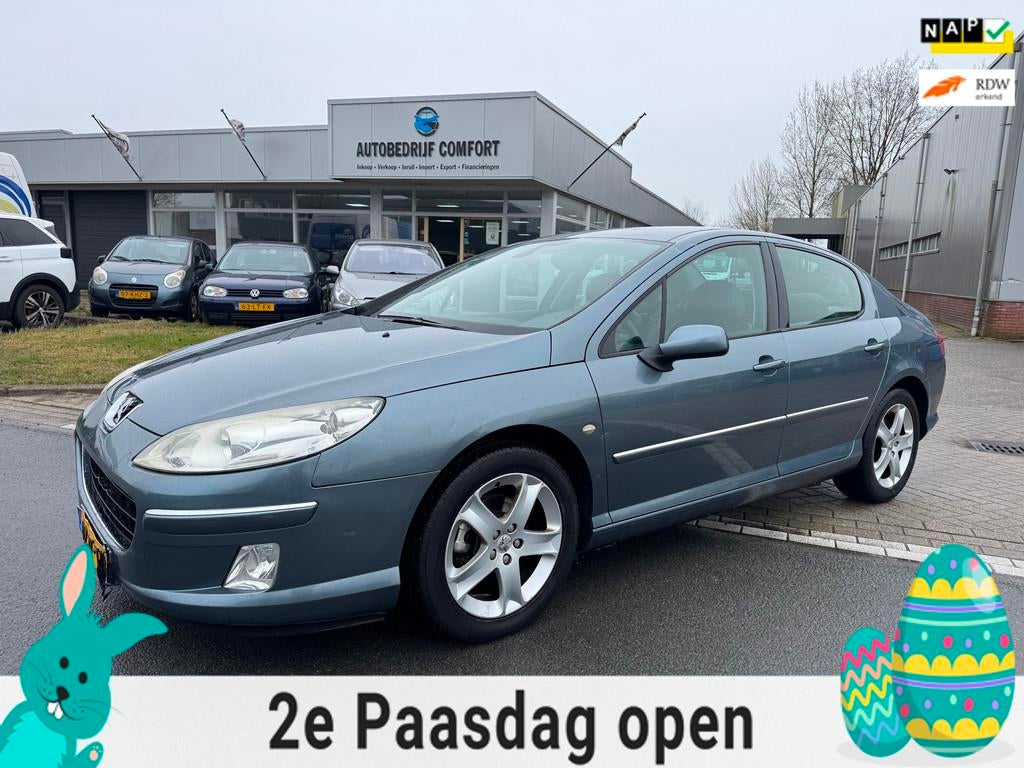Peugeot 407 2.0-16V XS Pack. >LEDER-XENON-PDC-STOELVERW<, Voorwielaandrijving, 745 kg, 136 pk, Gebruikt