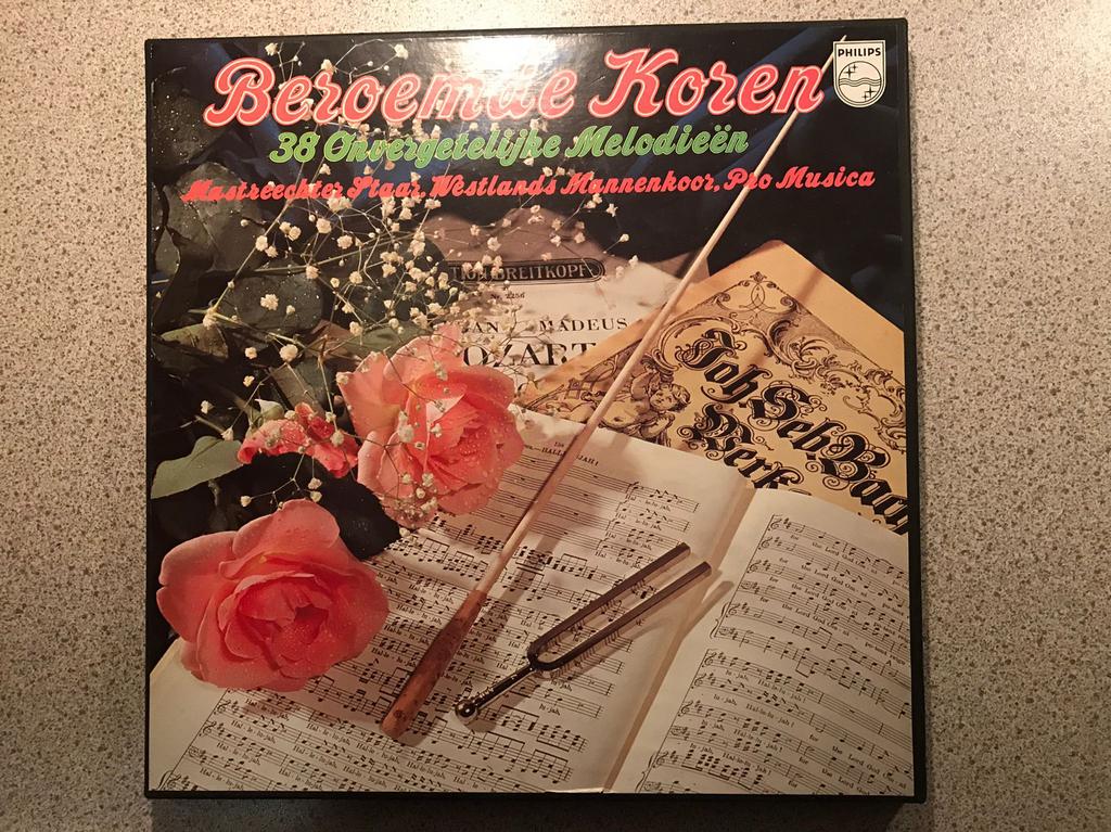 LP verzamelbox koren, Ophalen of Verzenden, Zo goed als nieuw