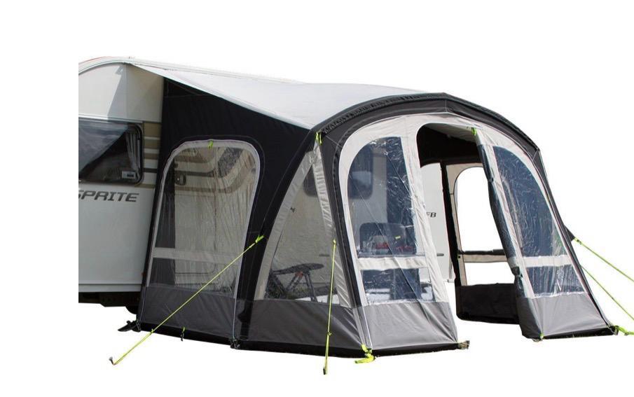Opblaasbare voortent carv/camp Kampa air pro350 + zakluifel, Ophalen, Zo goed als nieuw, Kampa Dometic