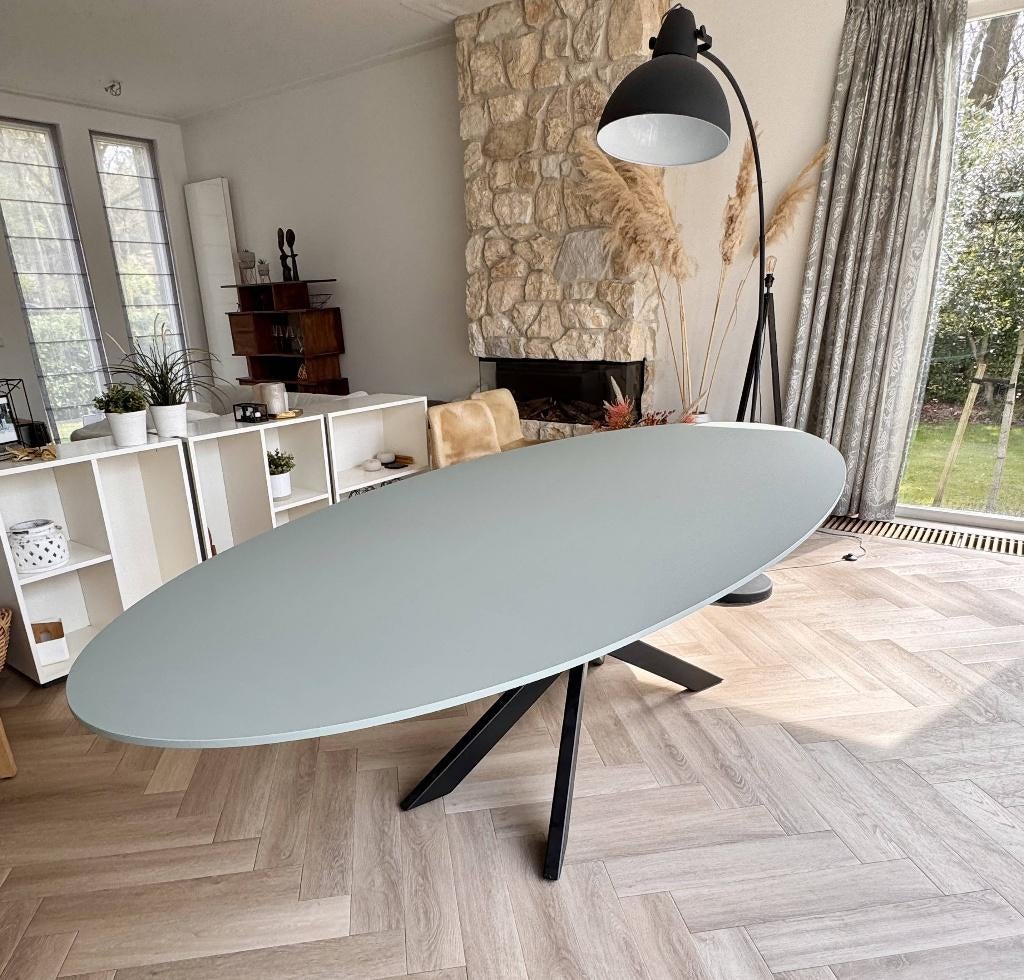 Table du Sud design eettafel (nieuw 280x120cm), Ophalen, Overige materialen, 100 tot 150 cm, Vijf personen of meer
