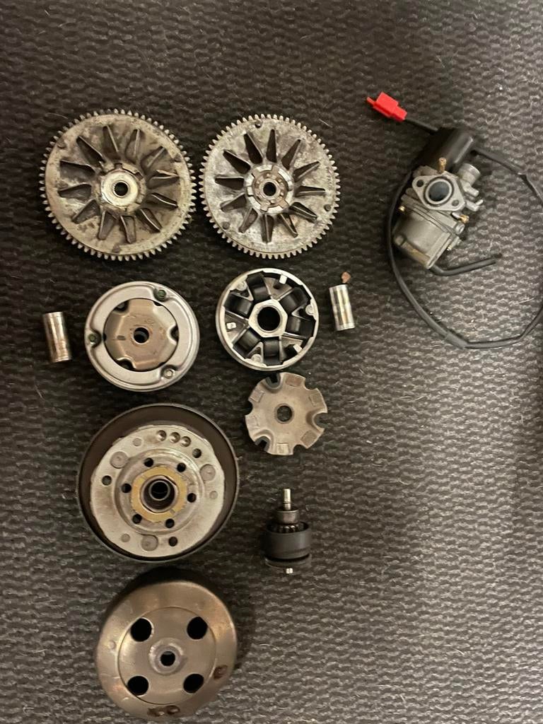 Diverse carter onderdelen Peugeot VivaCity 2-takt, Ophalen of Verzenden, Zo goed als nieuw