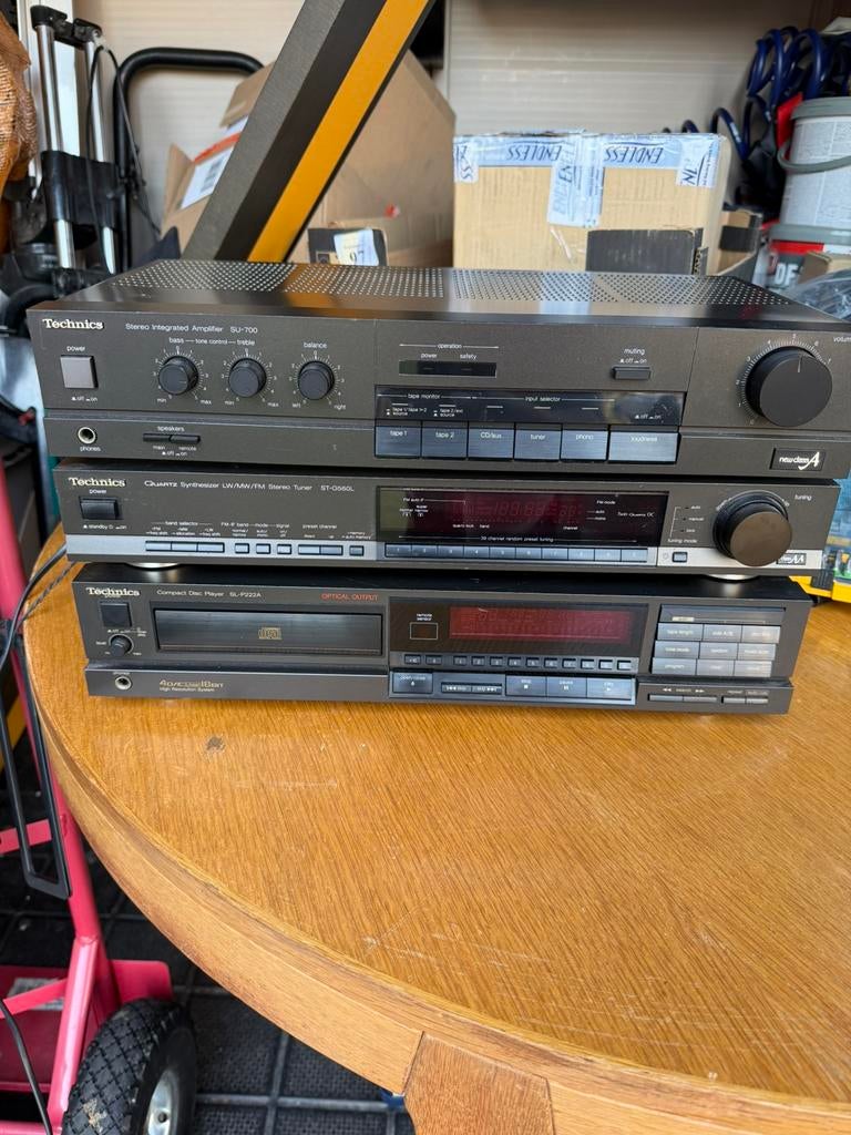 Technics stereo installatie vintage losse componenten, Ophalen of Verzenden, Zo goed als nieuw, Overige merken, Losse componenten